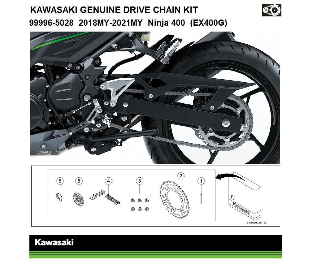 Genuine Chain and Sprocket Kit