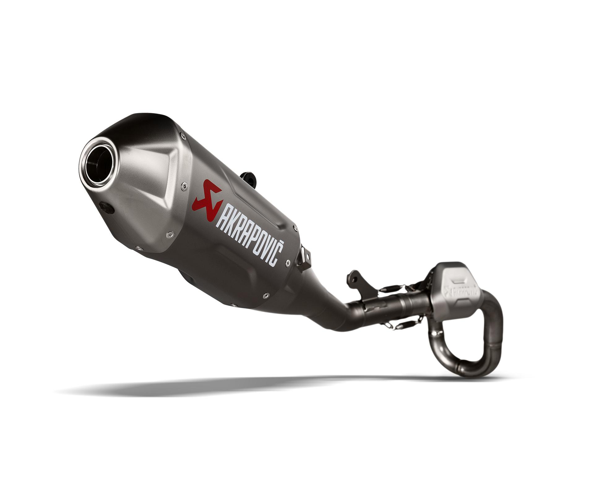 Titanový závodní výfuk Akrapovič EVO (KX250)