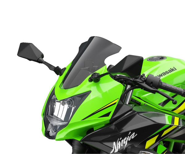 Kouřový čelní plexi štít (Ninja 125)