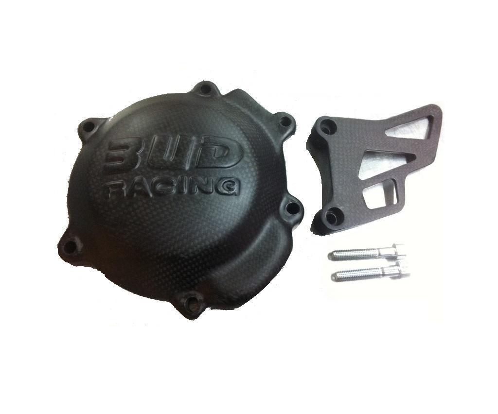 Ignition and front sprocket cover  (bud racing)