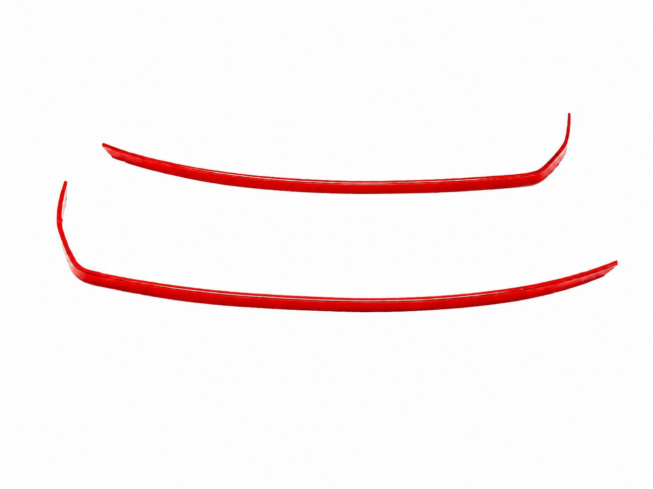 Sada ozdobných pruhů na boční kufry, Candy Fire Red (816)